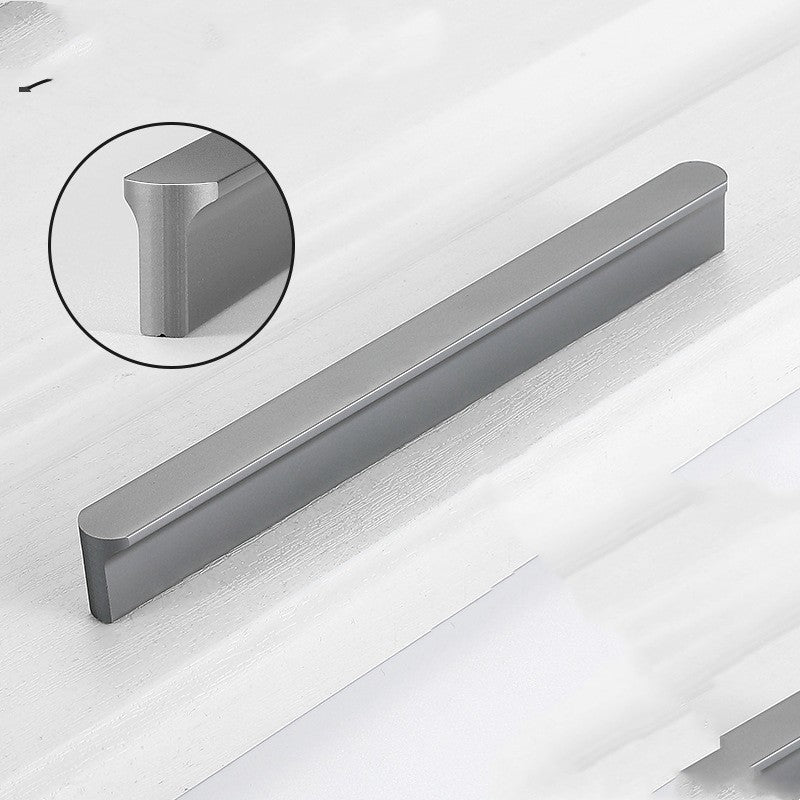 Gold Wardrobe Door Handle Lengthened Aluminum Alloy Cabinet Drawer Cabinet Door Handle