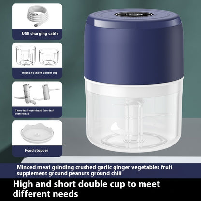 Mini Wireless Electric Garlic Press Garlic Masher Pull Garlic Masher Garlic