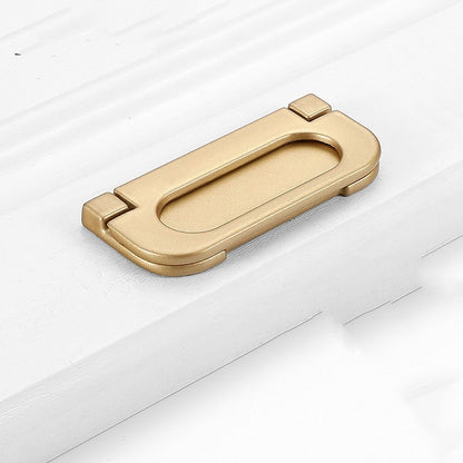 Gold Wardrobe Door Handle Lengthened Aluminum Alloy Cabinet Drawer Cabinet Door Handle