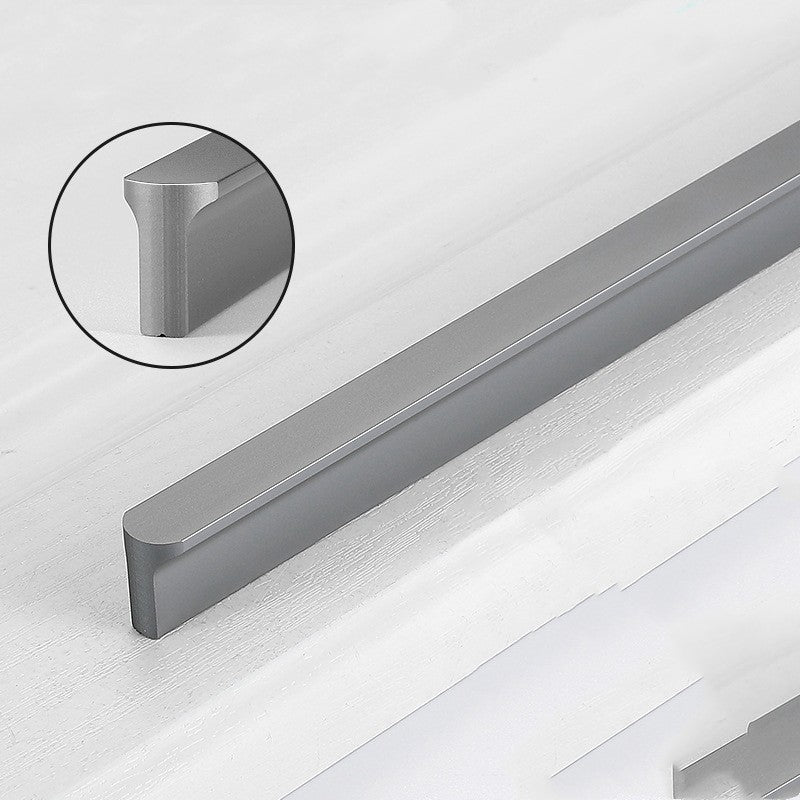 Gold Wardrobe Door Handle Lengthened Aluminum Alloy Cabinet Drawer Cabinet Door Handle