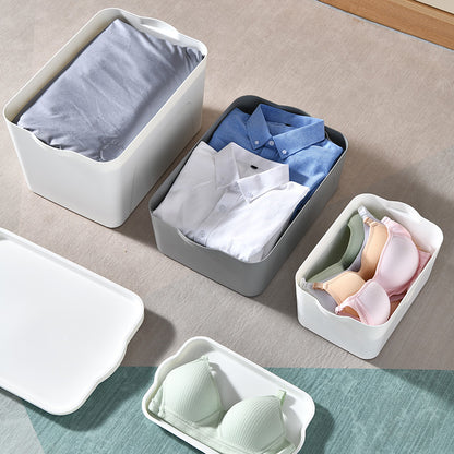 Oversized Drawers Organize Plastic Storage Bins With LIDS