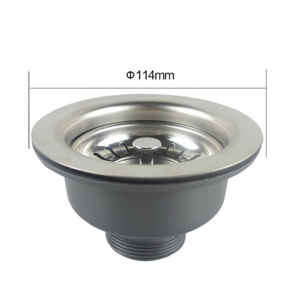 Kitchen Sink Stainless Steel Drainer Washing Basin Accessories
