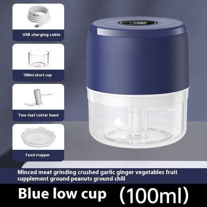 Mini Wireless Electric Garlic Press Garlic Masher Pull Garlic Masher Garlic