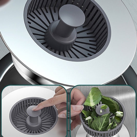 Kitchen Stainless Steel Sink Bounce Core Drainer Filter Net