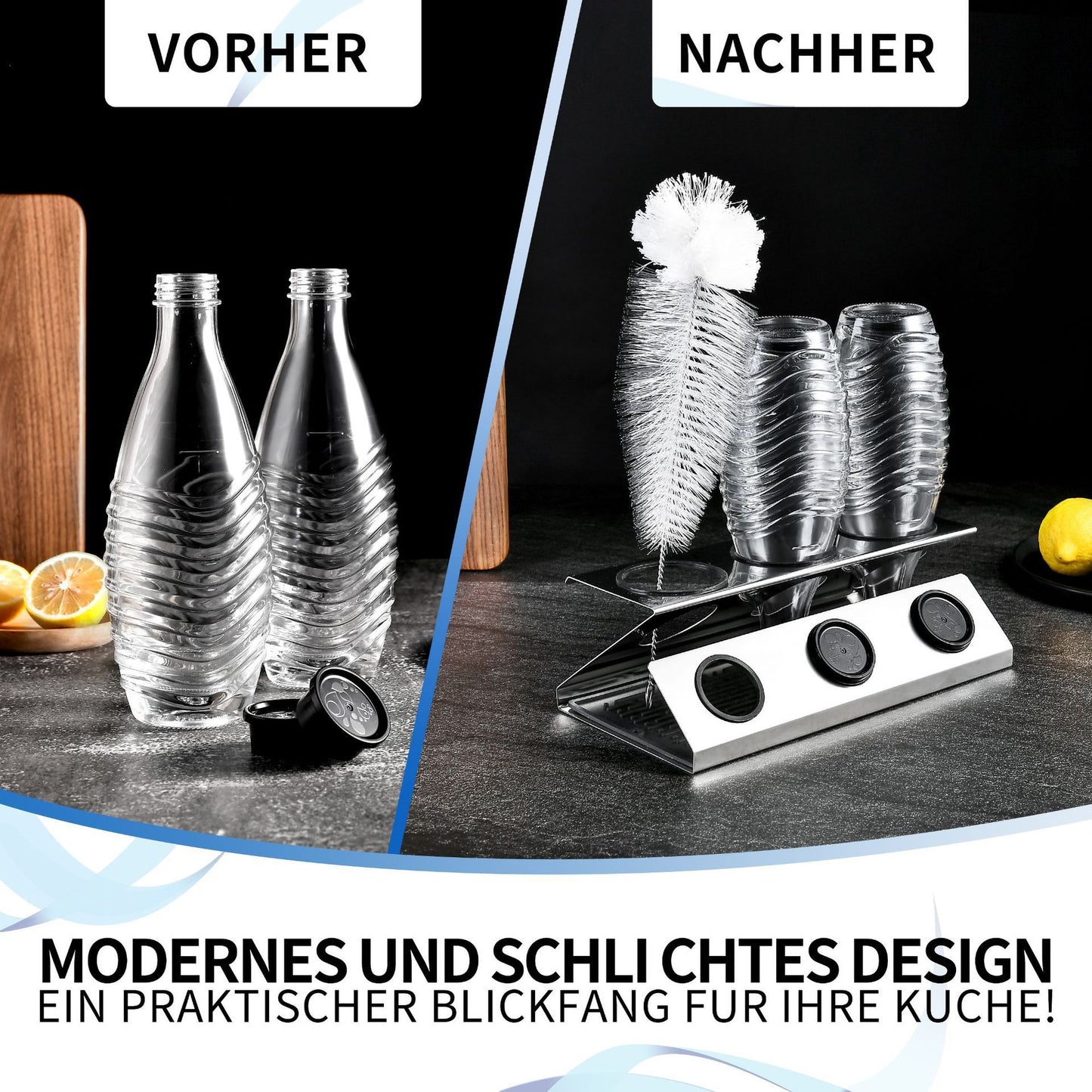 Stainless Steel Drainer Drainer Rack Bubble Water